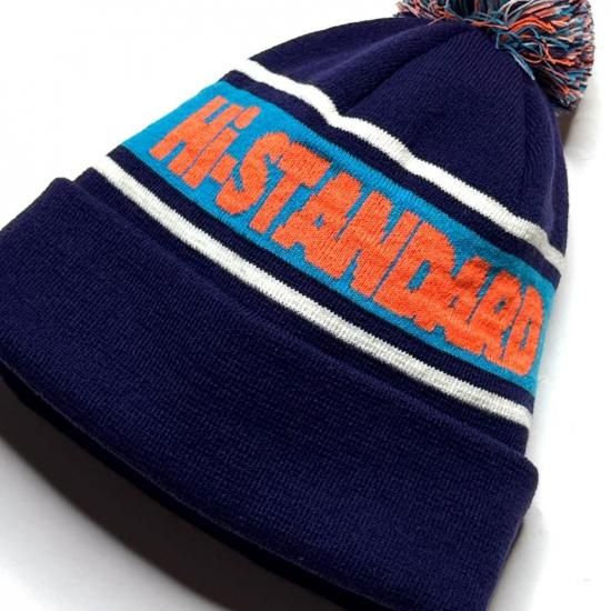 HI-STANDARD ニットキャップ　ハイスタ　KNIT CAP（NAVY） HS KNIT CAP（NAVY） - Hi-STANDARD OFFICIAL WEB STORE