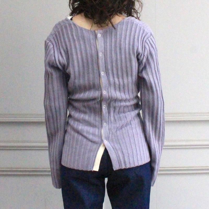 Rib cross ニット　Knit r jubilee freaksstore