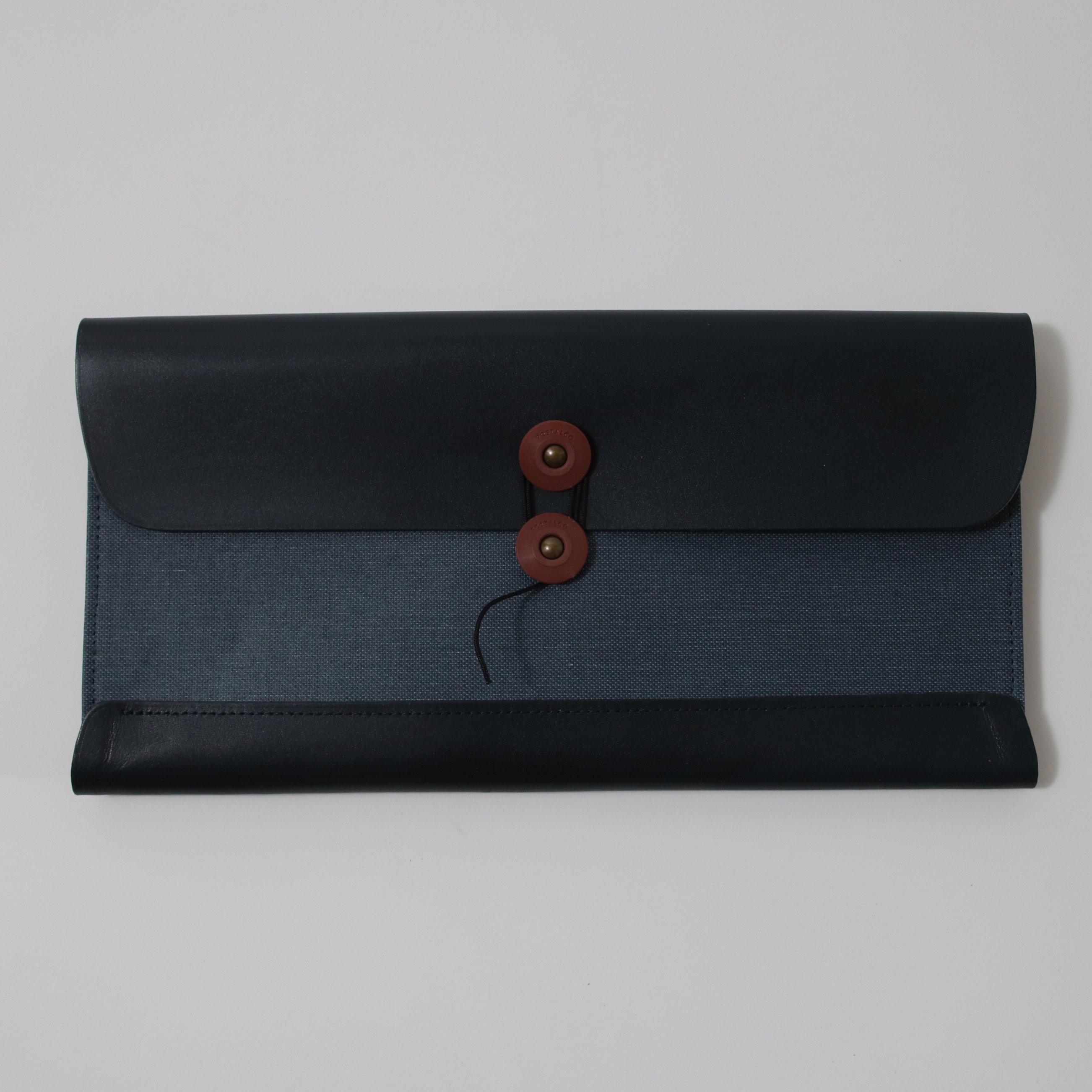 5/9 (金) 在庫追加】【POSTALCO】TRAVEL WALLET NAVY BLUE