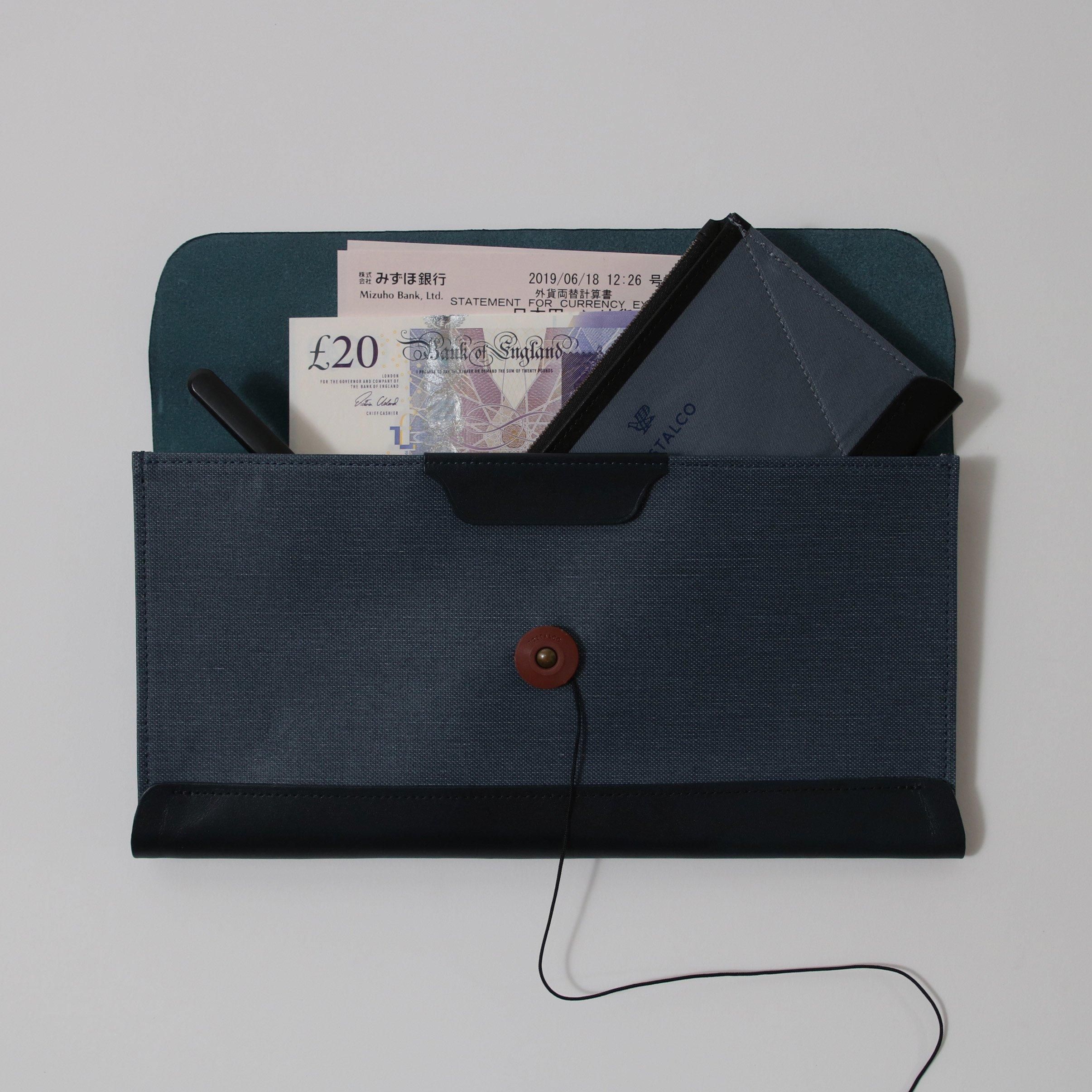 POSTALCO ネイビー トラベルウォレット POSTALCO/トラベルウォレット- dieci｜online shop