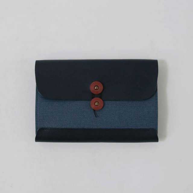 POSTALCOPOSTCARD WALLET NAVY