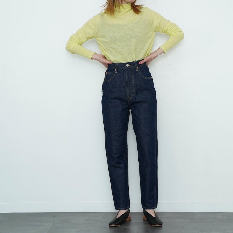 【THE SHINZONE Bottoms Ranking No.3】【THE SHINZONE / ザ シンゾーン】CARROT DENIM  INDIGO/ キャロットデニム - THIRTY' THIRTY' STORE