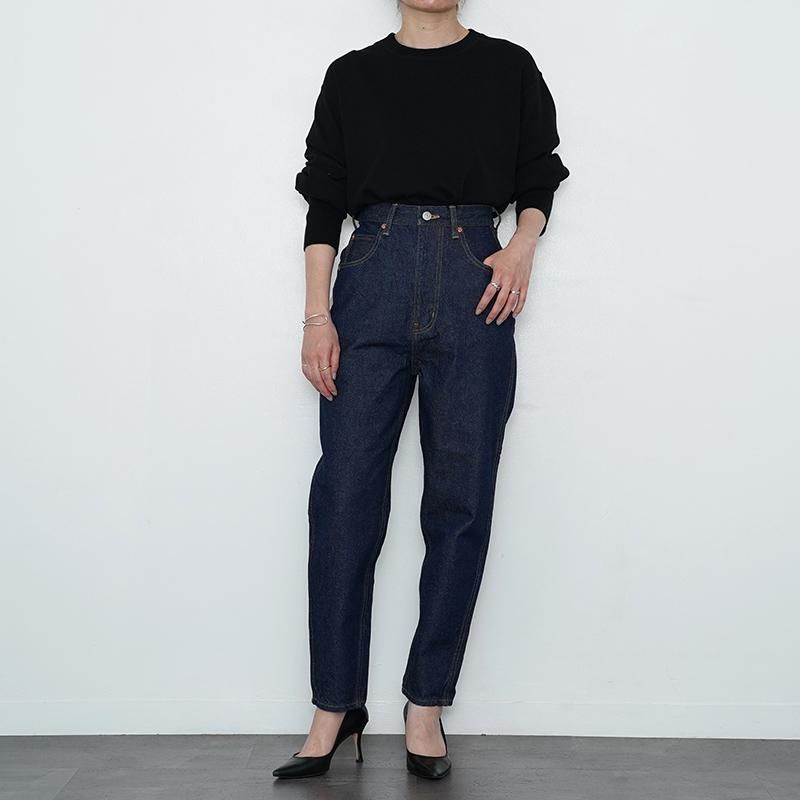 【THE SHINZONE Bottoms Ranking No.3】【THE SHINZONE / ザ シンゾーン】CARROT DENIM  INDIGO/ キャロットデニム - THIRTY' THIRTY' STORE