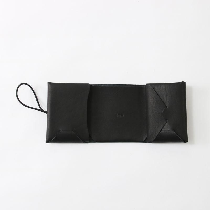イロセ コンパクト財布 黒 i ro se イロセ 】seamless compact wallet - THIRTY' THIRTY' STORE