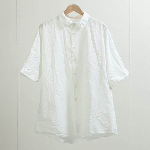 40%OFFۡCASEY CASEY WAGA SHIRT-COT80 WHITE