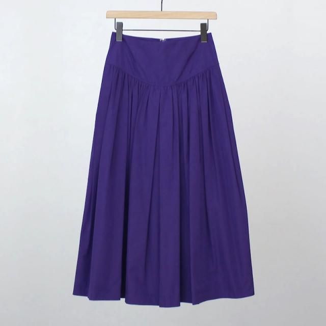 THE SHINZONE シンゾーン GATHER SKIRT ギャザースカート 楽天市場】シンゾーン THE SHINZONE パープル フラワー スカート