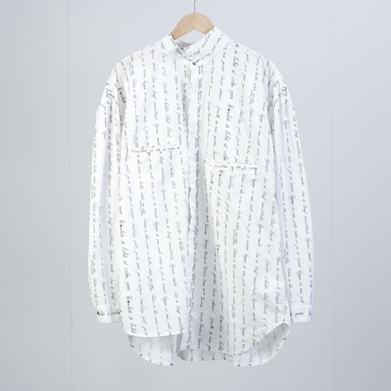 【OUTIL ウティ】CHEMISIER SIROD WHITE - THIRTY' THIRTY' STORE