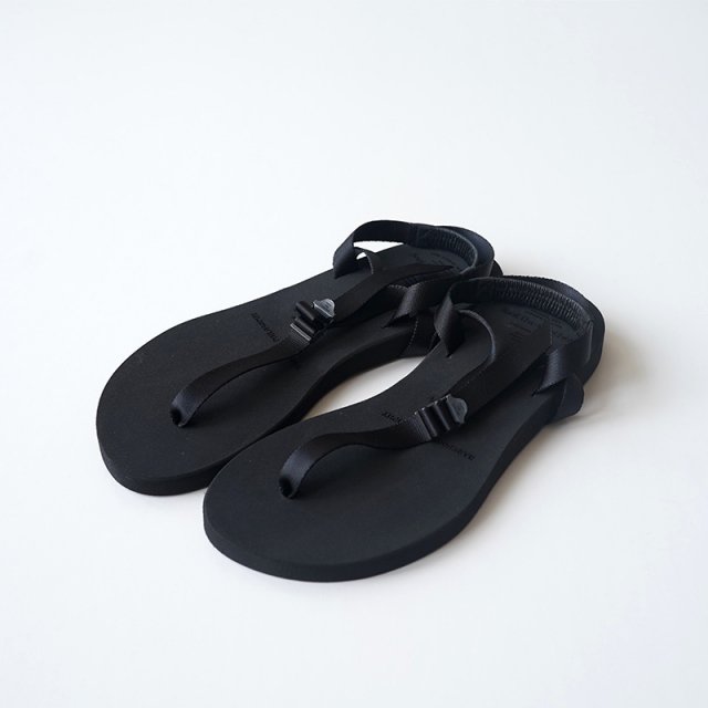 【foot the coacher フット ザ コーチャー】BAREFOOT SANDALS(THICK SOLE) BLACK