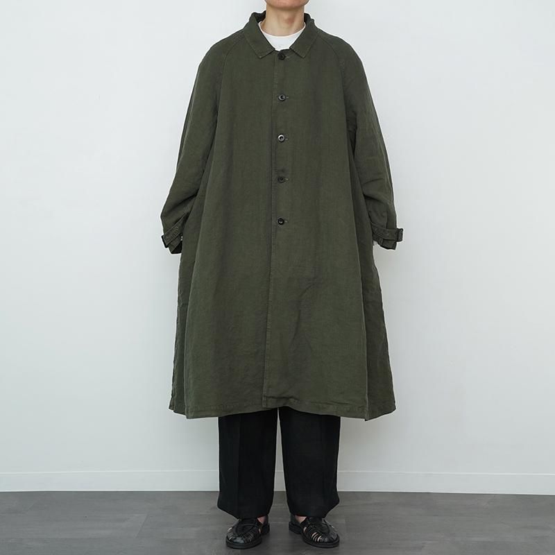 【ラスト1点】【OUTIL ウティ】MANTEAU UZES OLIVE - THIRTY' THIRTY' STORE