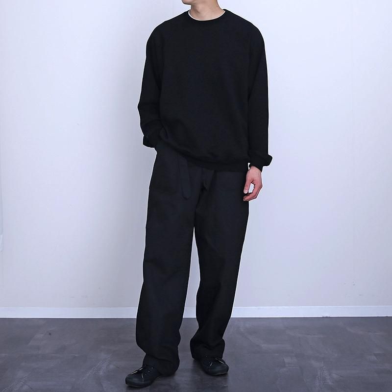 オーラリー CHINO BELTED PANTS M - ワークパンツ