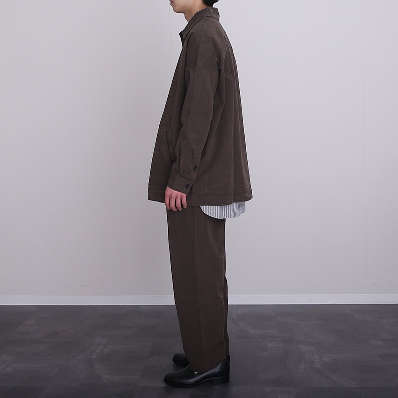 【ラスト１点】【CASEY CASEY ケイシーケイシー】TEDY TOP - TOUGH COT EARTH - THIRTY' THIRTY'  STORE