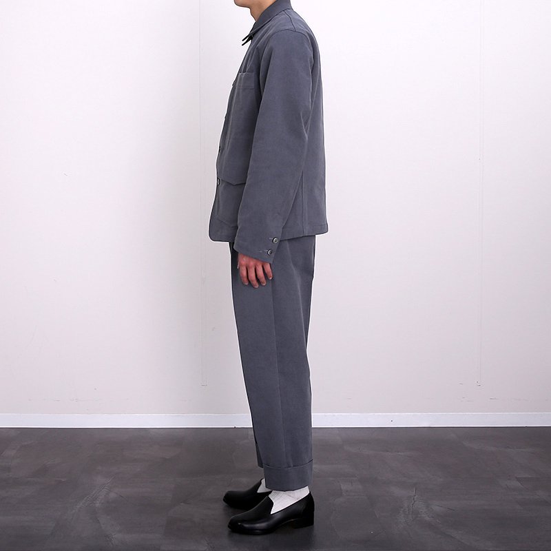 【50%OFF】【IRENISA イレニサ】DOUBLE POCKETS JACKET GRAY_ - THIRTY' THIRTY' STORE
