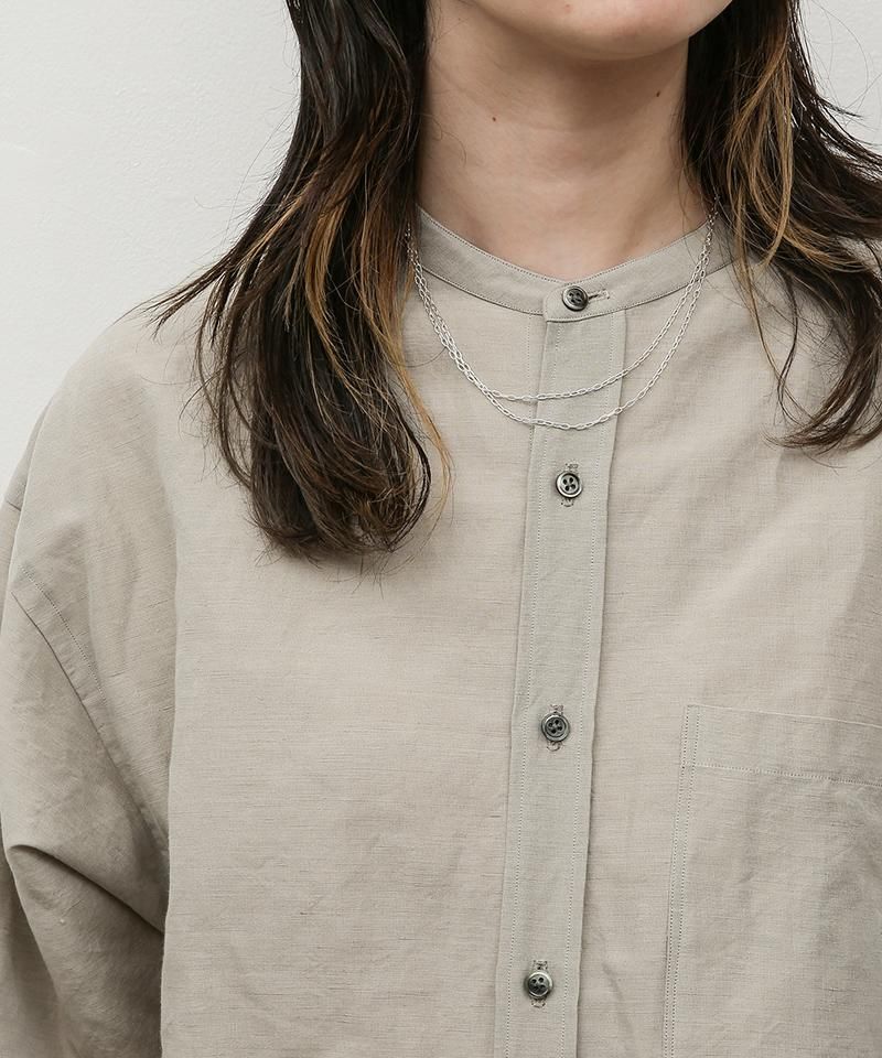 【20/80 トウェンティーエイティー】STERLING SILVER DOUBLE CHAIN NECKLACE 2mm WIDTH SV - THIRTY' THIRTY' STORE