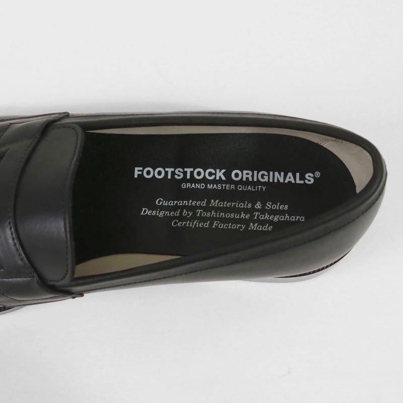 【FOOTSTOCK ORIGINALS フットストックオリジナルズ】LOAFER(IMPERIAL SOLE) BLACK - THIRTY'  THIRTY' STORE