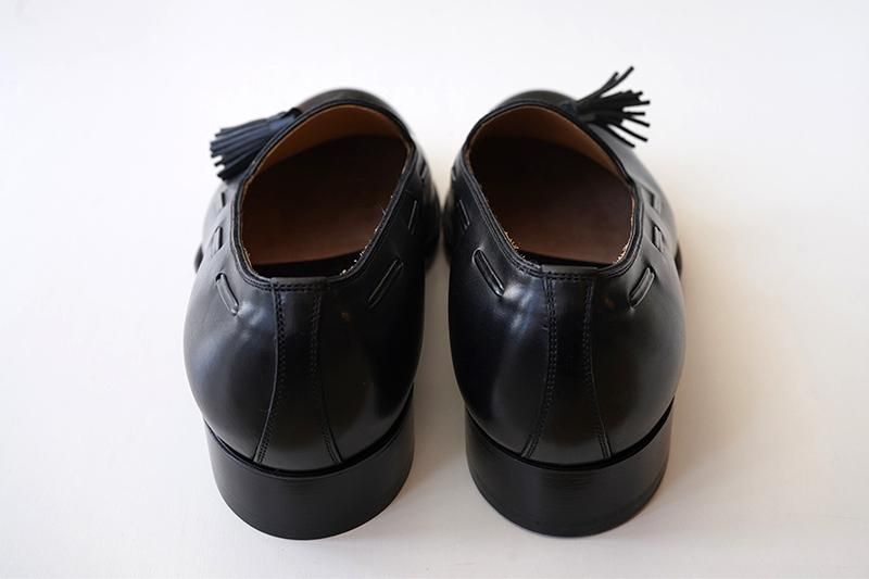 forme フォルメ】Tassel Loafer Plain toe Calf Black - THIRTY