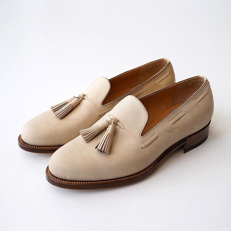 【forme フォルメ】Tassel Loafer Plain toe SHF Ivory - THIRTY' THIRTY' STORE