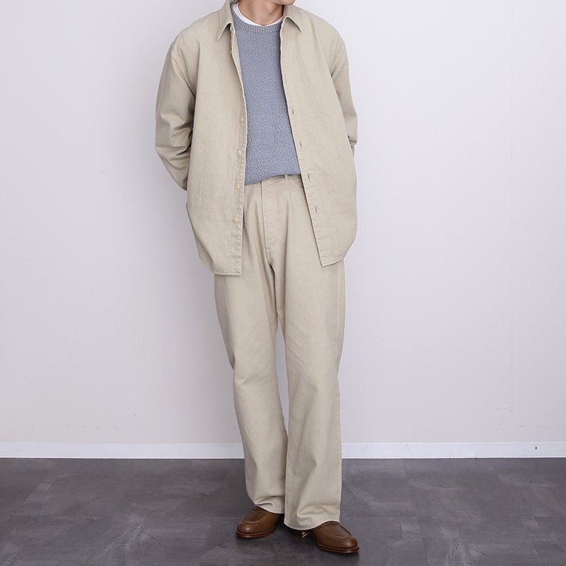 【日本製】BOTANICAL DYED SELVEDGE DENIM PANTS