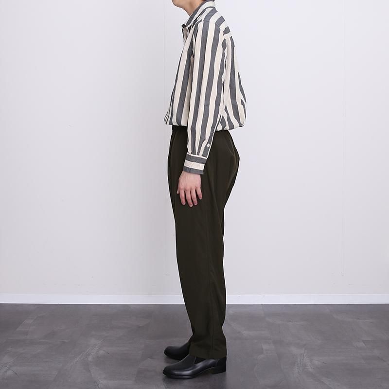 CASEY CASEY ケイシーケイシー】FAB PANT KHAKI - THIRTY' THIRTY' STORE