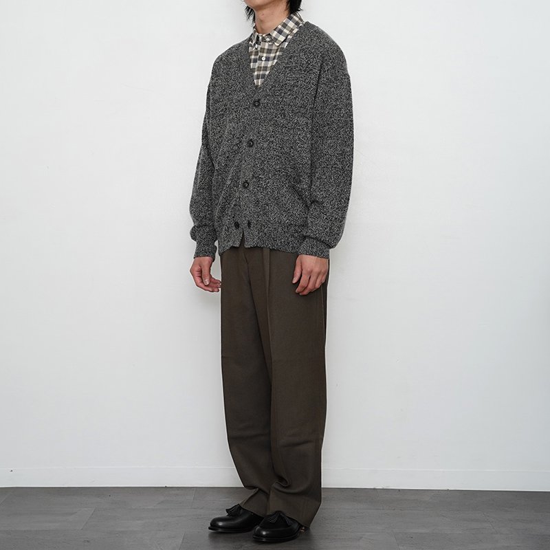 50%OFF】【Phlannel フランネルメンズ】Wool Yak Guernsey Cardigan