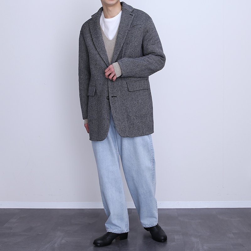 【30%OFF】【KIJI キジ】RIVER JACKET COAT TWEED - THIRTY' THIRTY' STORE