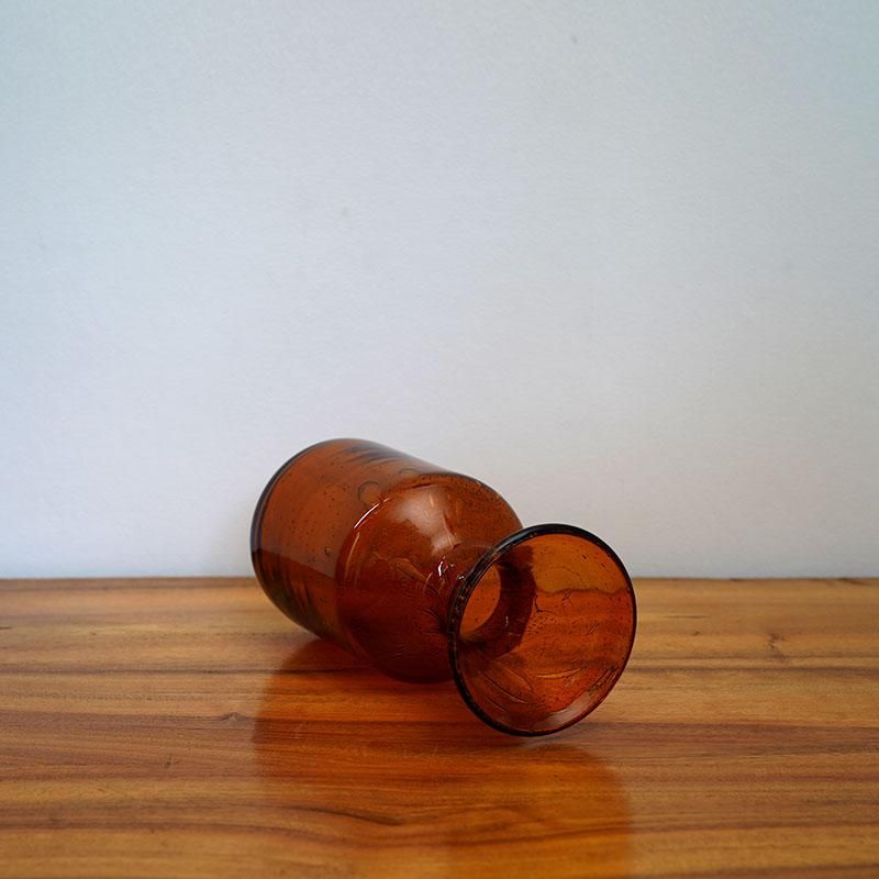 【ファッション通販】 Erik Hoglund Amber Vase 2 / Kosta Boda / Sweden / 1950s-70s 工芸ガラス