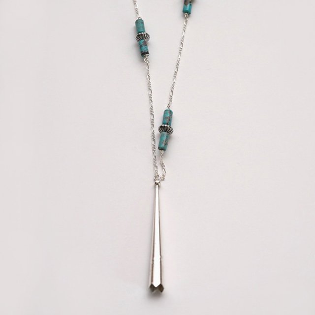 【DINEH ディネー】Bolo Tip Turquoise Necklace