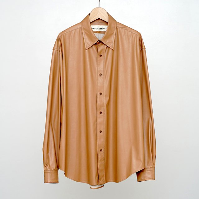 【2022 A/W】【THE SHINZONE / ザ シンゾーン】SYNTHETIC LEATHER SH BEIGE