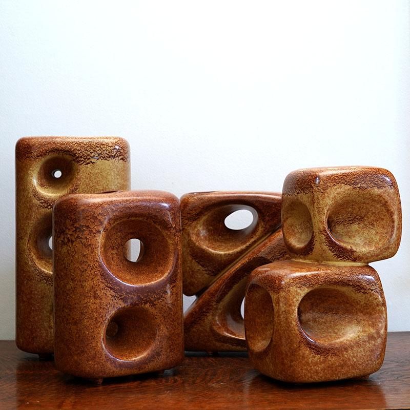 Bertoncello Ceramiche d'Arte / Chimney Vase with Two Holes Bertoncello Ceramiche d'Arte / Chimney Vase with Two Holes