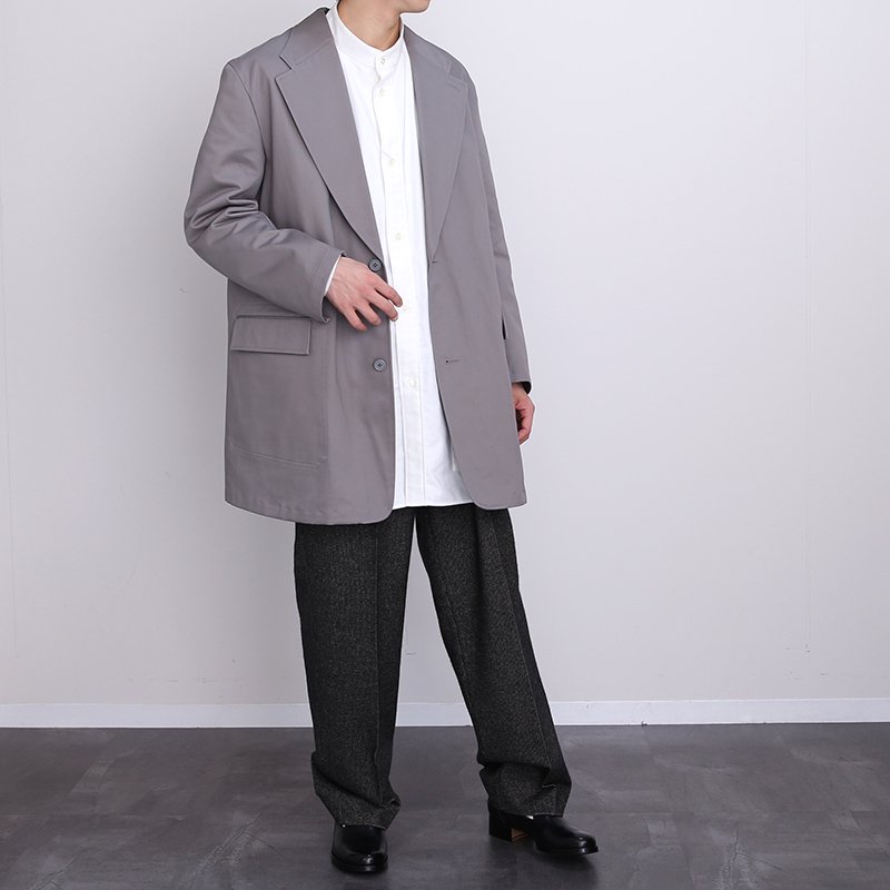 【REVERBERATE リバーバレイト】LONG JACKET GRAY - THIRTY' THIRTY' STORE