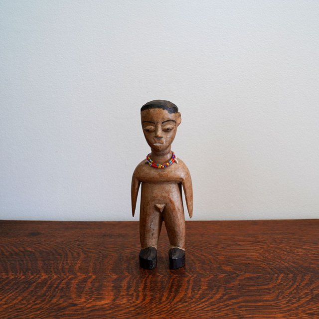 Ewe Wood Colon Doll / Man / Togo / Mid 20th Century 
