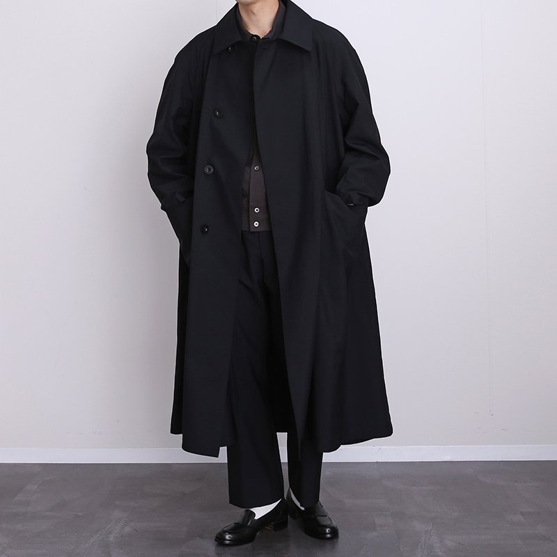 黒 桜古典 IRENISA 2022AW RAGLAN SLEEVED OVER COAT | upengenhariaej