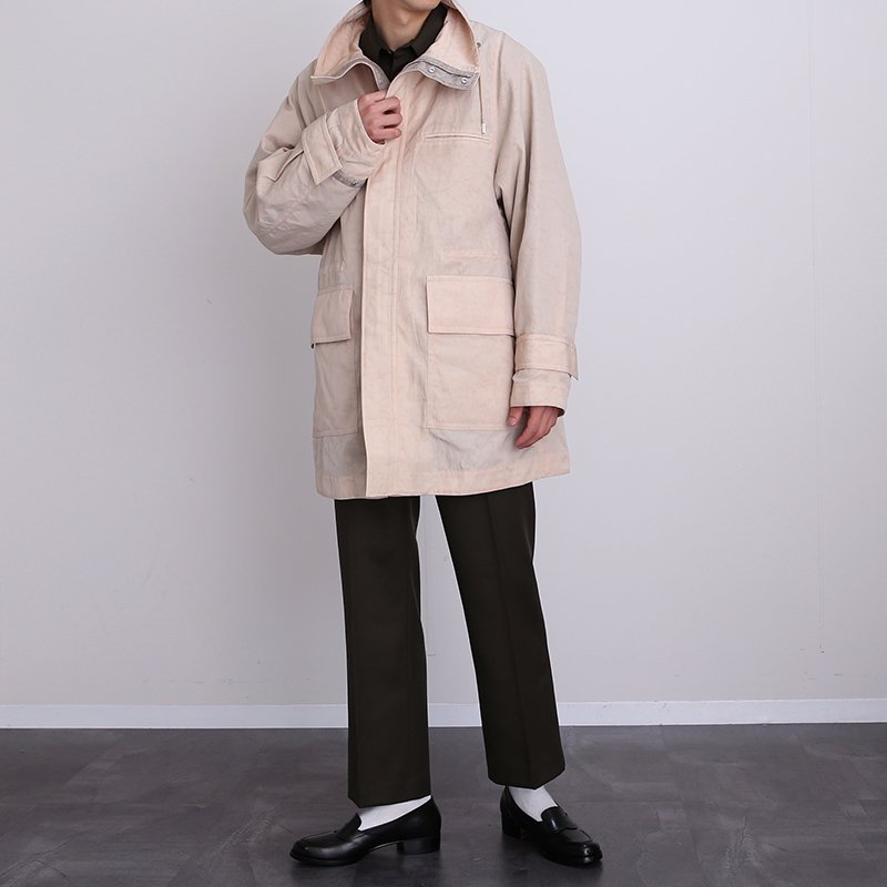 【50%OFF】【ラスト１点】【IRENISA イレニサ】 ZIP COAT WITH LINER L.BEIGE - THIRTY' THIRTY'  STORE