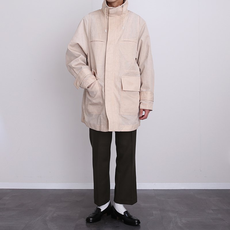 【50%OFF】【ラスト１点】【IRENISA イレニサ】 ZIP COAT WITH LINER L.BEIGE - THIRTY' THIRTY'  STORE