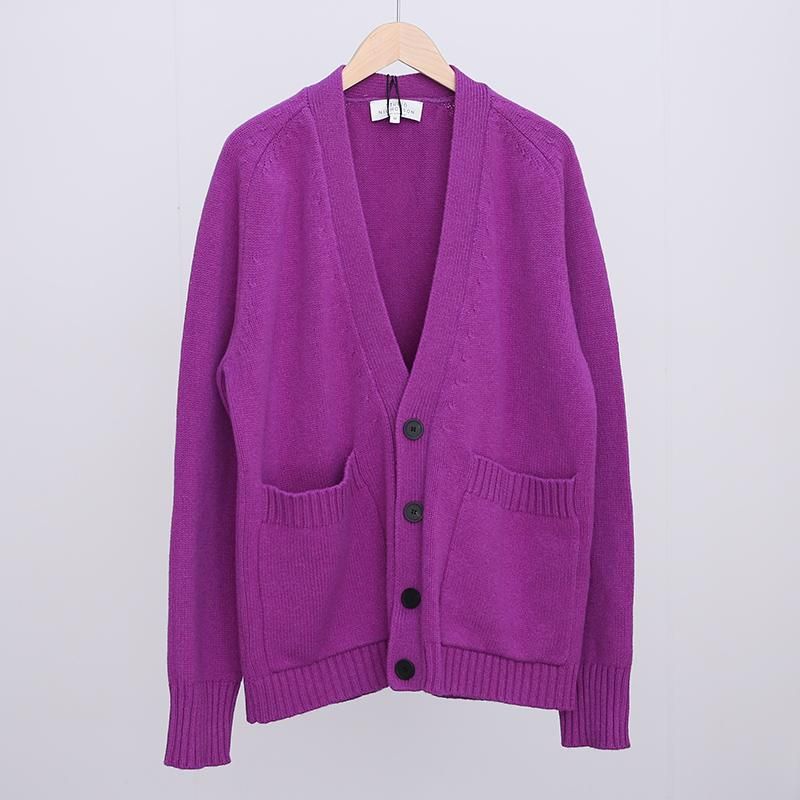 40%OFF】【STUDIO NICHOLSON】KNITWEAR - 5GG CARDIGAN FOXGLOVE 40%OFF】【STUDIO NICHOLSON】KNITWEAR - 5GG CARDIGAN FOXGLOVE