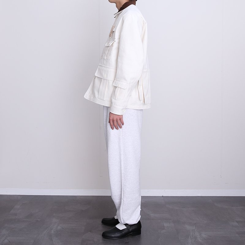 【４８時間限定！50%OFF】【bukht ブフト】DUCK HUNTING JACKET WHITE - THIRTY' THIRTY' STORE