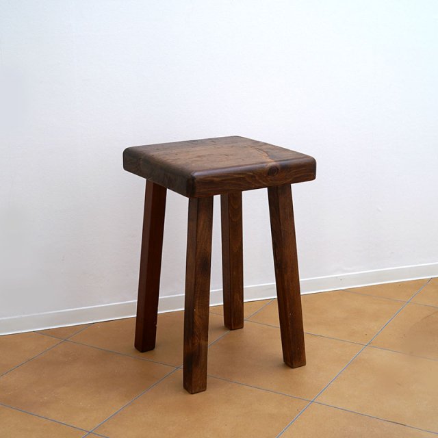  4 Legs Stool for Les Arcs / Charlotte Perriand / 1960s / France