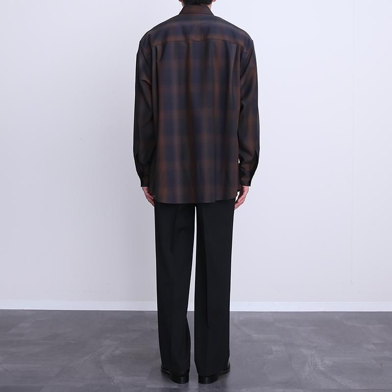 大人気商品 auralee 23ss チェックシャツ【サリーさん専用
