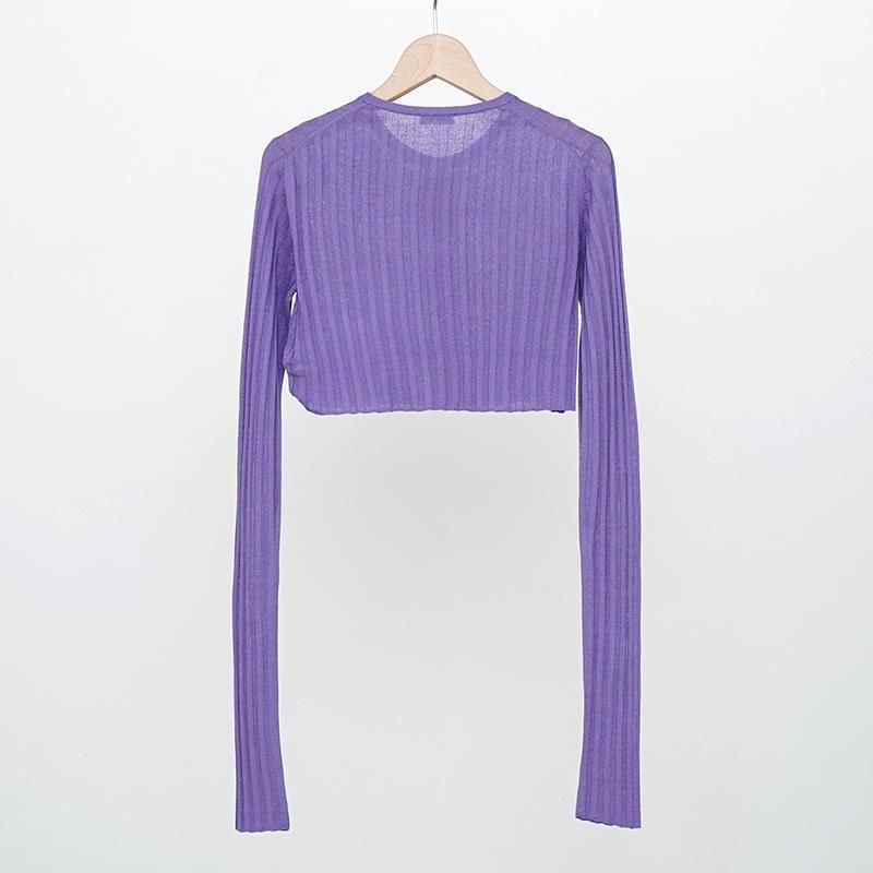 50%OFF】【INSCRIRE アンスクリア】C/S Sheer Rib Short 50%OFF】【INSCRIRE アンスクリア】C/S Sheer Rib Short