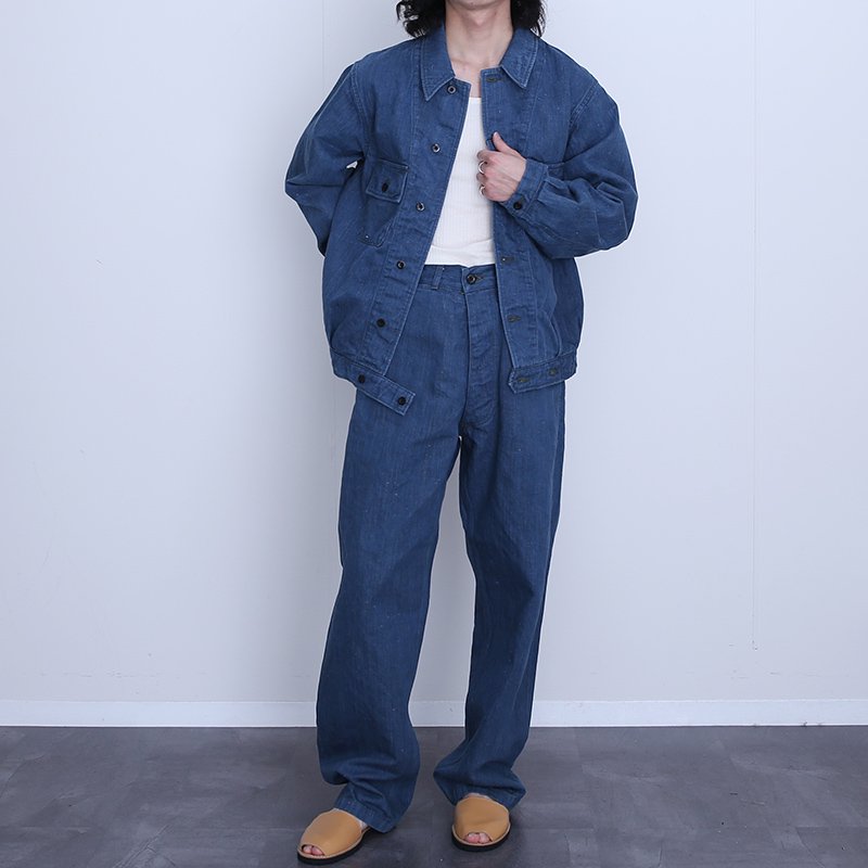 【OUTIL ウティ】pantalon bogy indigo - THIRTY' THIRTY' STORE