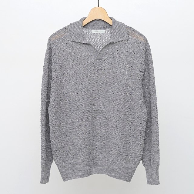 50%OFFۡENCOMING 󥫥ߥ󥰡FRONT SLIT JUMPER GREY