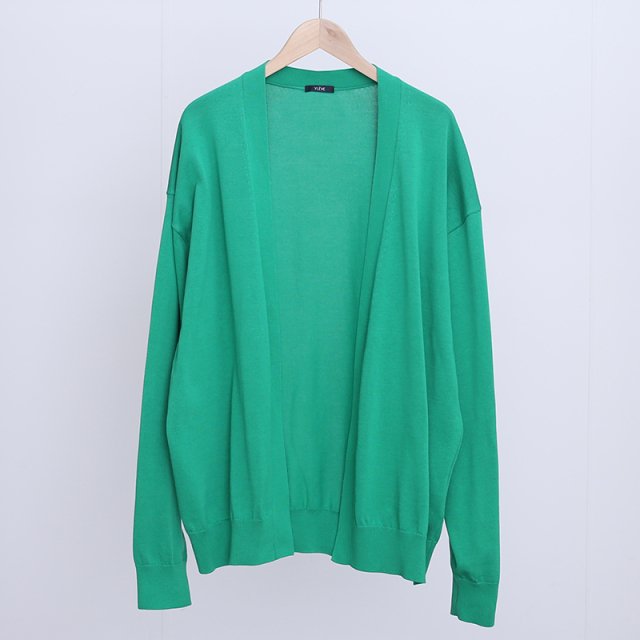 【2023 S/S】【YLEVE イレーヴメンズ】DRY COMPACT COTTON KN CD 140 KELLY GREEN