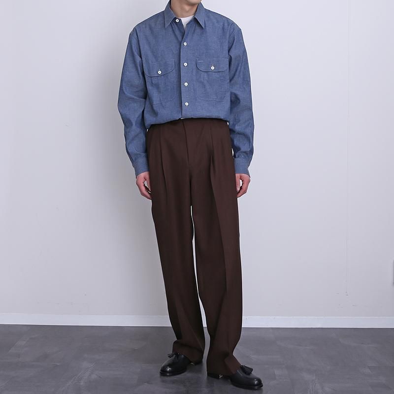 ラスト1点】【MAATEE&SONS マーティーアンドサンズ】WORK SHIRTS ...