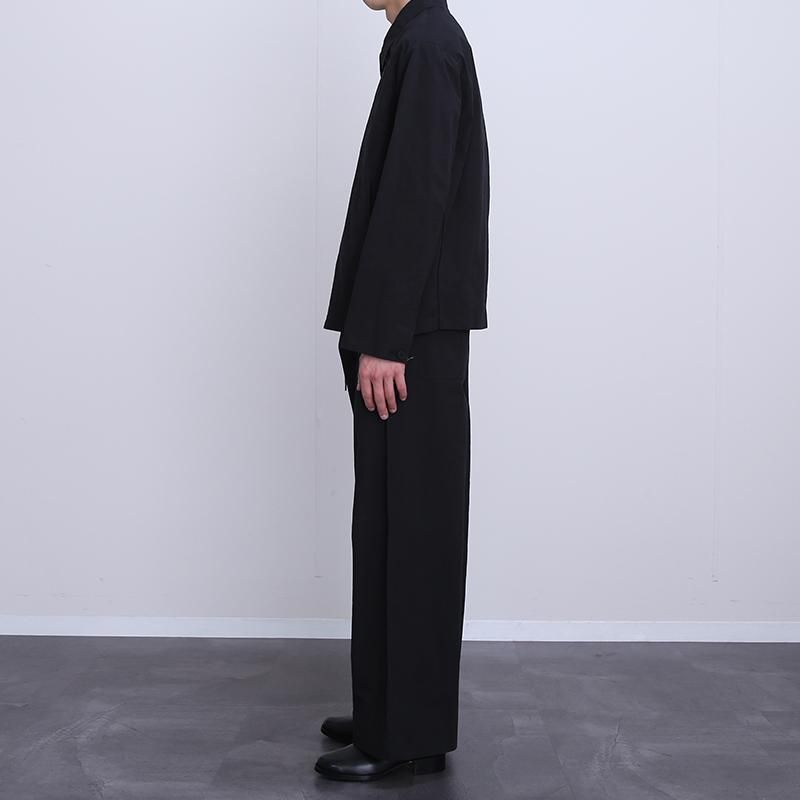 【7/18(火)再値下げ!40%OFF】【2023 S/S】【seya. セヤ】BOSFOR BLOUSON SMOKEY BLACK - THIRTY' THIRTY' STORE