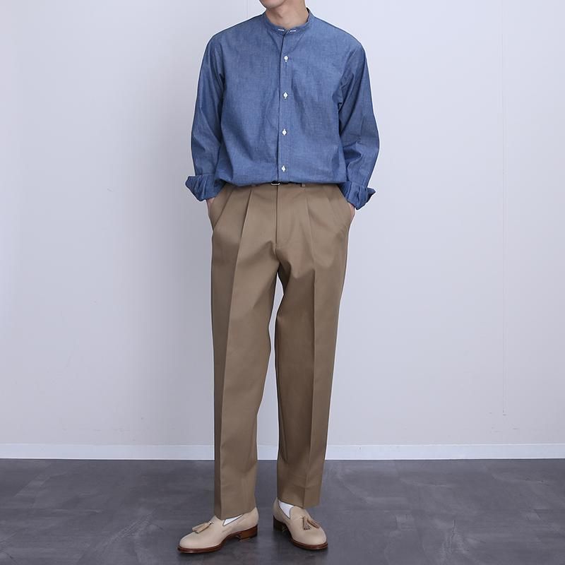 ラスト１点】【HEUGN ユーゲン】CHAMBRAY ROB BLUE - THIRTY' THIRTY ...