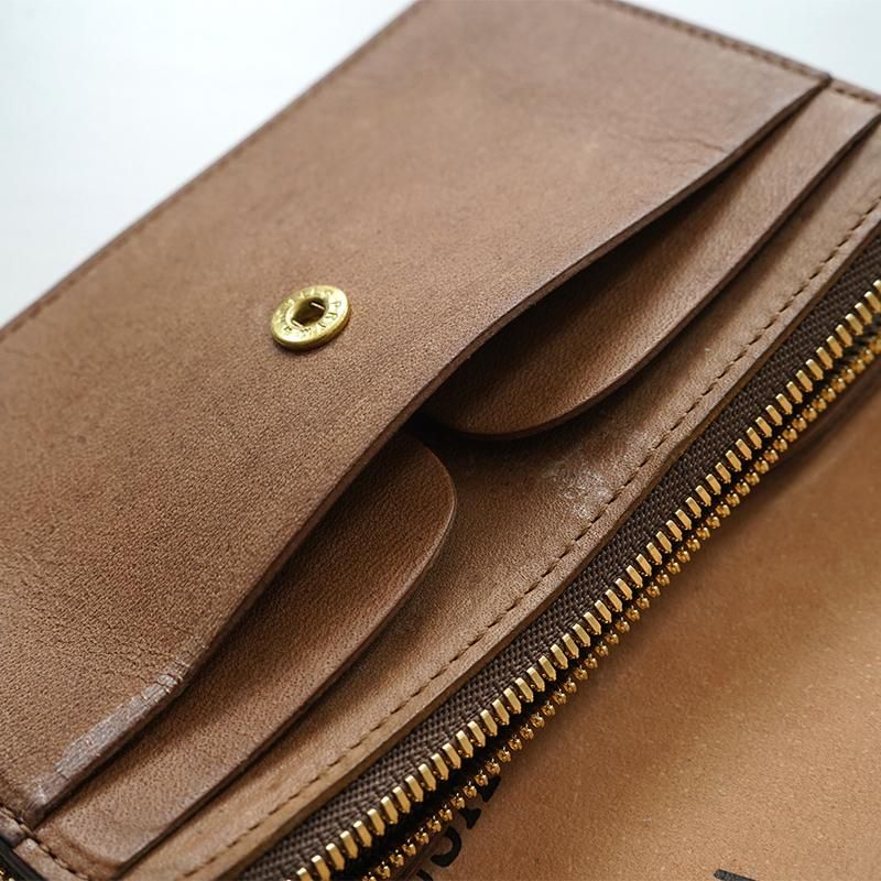 forme フォルメ】Hand wallet combi Cordovan Cigar - THIRTY