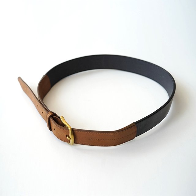 【forme フォルメ】Jodhpurs belt Black/Brown