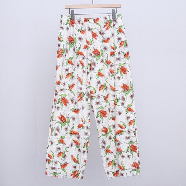 【2023 S/S】【SUNNY SPORTS / サニースポーツ】printed baggy pant white