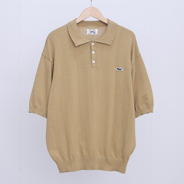 【2023 S/S】【Penney's ペニーズ】THE FOX IKNIT POLO SHIRT BEIGE