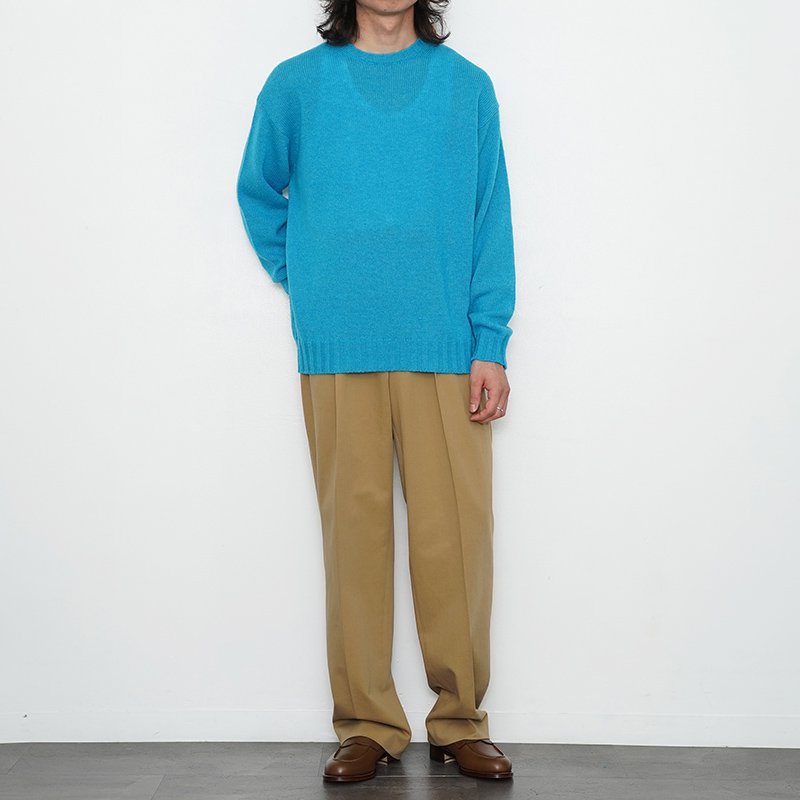 ラスト1点】【2023 A/W】【AURALEE オーラリー】SHETLAND WOOL