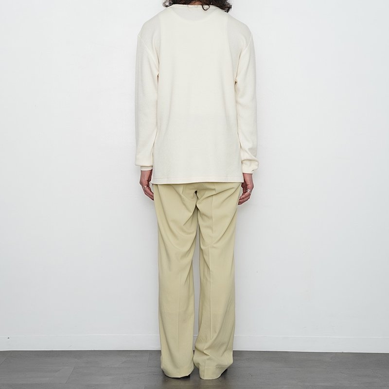 2023 A/W】【AURALEE オーラリー】LIGHT THERMAL P/O WHITE - THIRTY